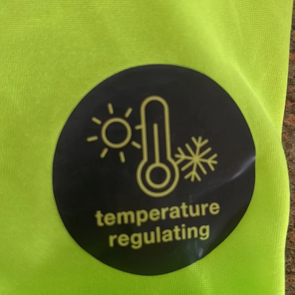 New With Tags Quick-Dri Temp Control Shocking Lime Training Power Tee - Picture 3 of 9